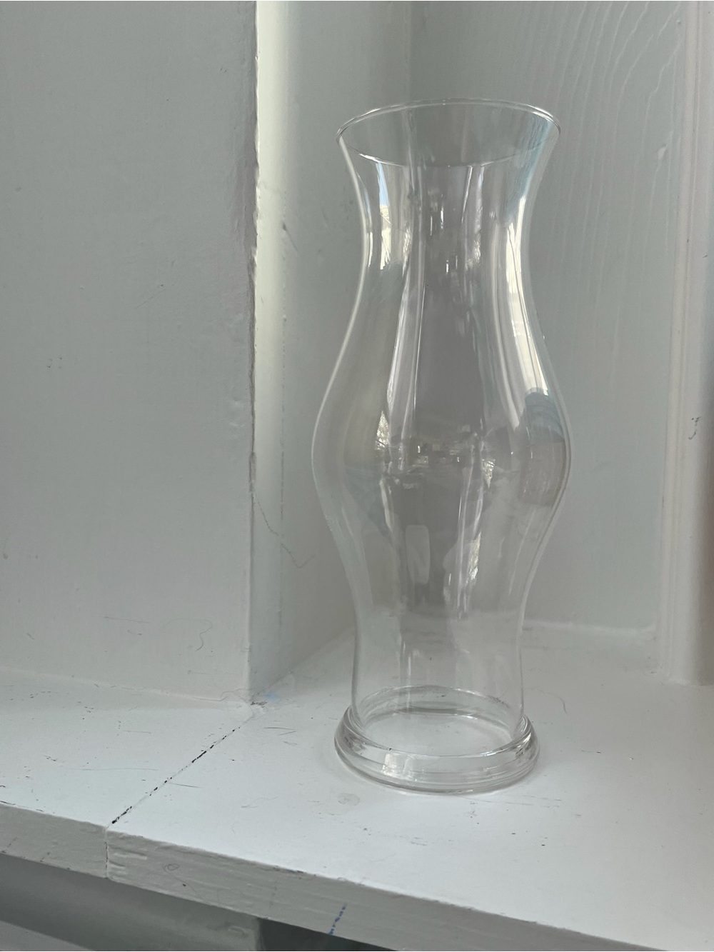 CW-8 Williamsburg 9" Clear Hurricane Glass Globe Chimney Candle Shade (#2)